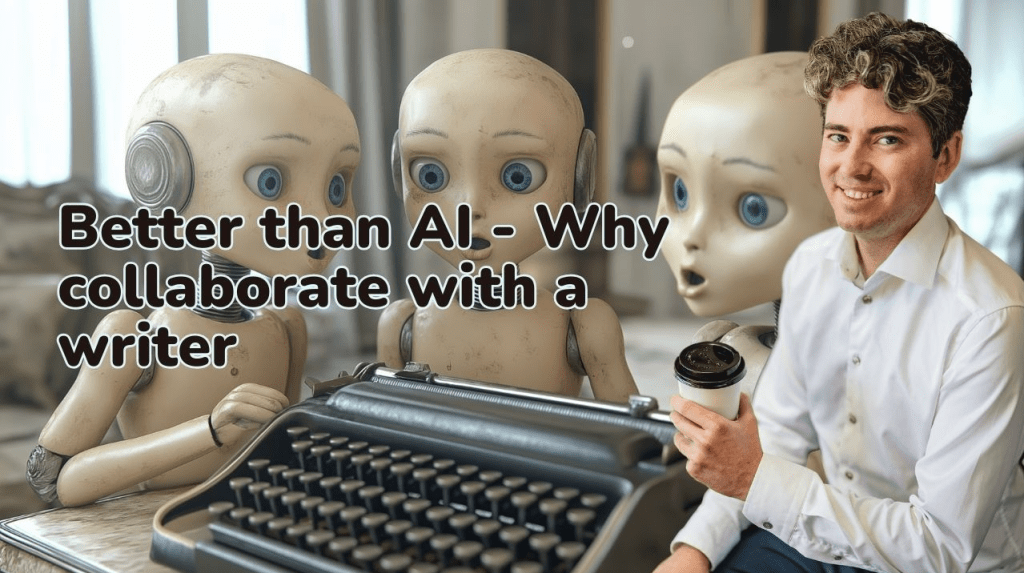 Better than AI – Why collaborate with a&nbsp;writer